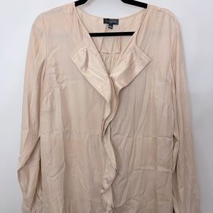 Dusty Rose L The Limited Blouse